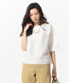 【洗える】SAFILIN LINEN カットソー