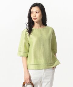 【洗える】SAFILIN LINEN カットソー