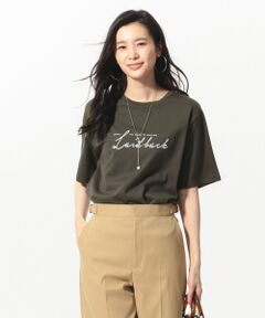 【WEB限定色あり】エンブロイダリー 大人ロゴ Tシャツ