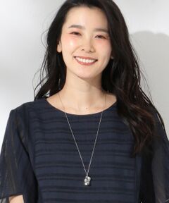 J.PRESS / ジェイプレス ネックレス・ペンダント・チョーカー | メタルコンビ ロング ネックレス