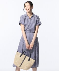 【セットアップ】TWO LINE STRIPES セットアップ ワンピース