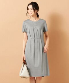 J.PRESS / ジェイプレス ミニ丈・ひざ丈ワンピース | 【ニオイ菌を抑える】ハイゲージオックスニット ワンピース