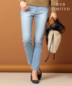 【WEB限定色あり】10oz Stretch Denim 美脚ストレート デニムパンツ