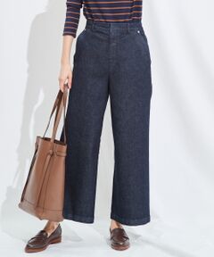 【WEB限定色あり】10oz Stretch Denim 美脚ワイドパンツ