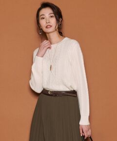 J.PRESS / ジェイプレス ニット・セーター | 【洗える】アランパターン ニット