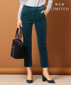 J.PRESS / ジェイプレス その他パンツ | 【WEB限定色あり】ストレッチコーデュロイ クロップド パンツ
