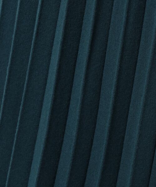 J.PRESS / ジェイプレス ミニ・ひざ丈スカート | 【洗える】ウールストレッチニット プリーツスカート | 詳細8
