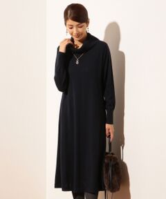 【WEB限定色あり・毛玉ができにくい】LEONORA ニットワンピース