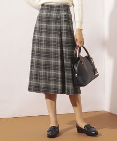 J.PRESS / ジェイプレス ミニ・ひざ丈スカート | チェックジャカード スカート