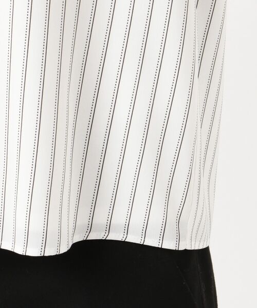 J.PRESS / ジェイプレス トップス | ステッチストライププリント ブラウス | 詳細11