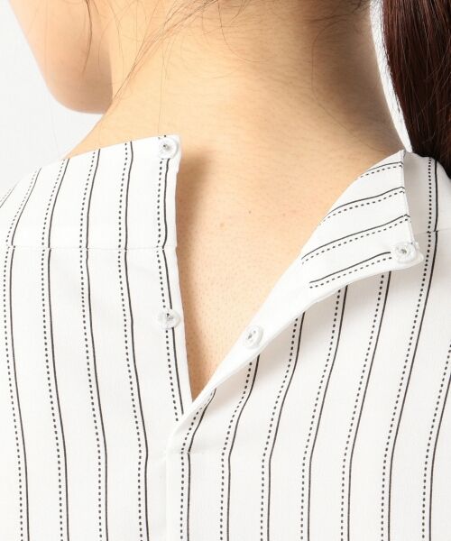 J.PRESS / ジェイプレス トップス | ステッチストライププリント ブラウス | 詳細13