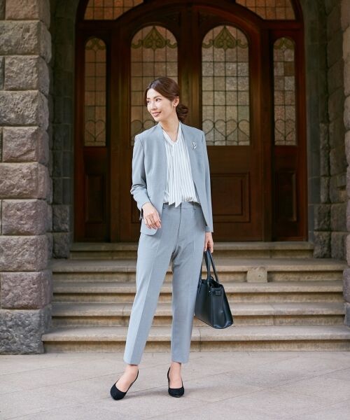 J.PRESS / ジェイプレス トップス | ステッチストライププリント ブラウス | 詳細2