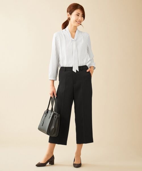 J.PRESS / ジェイプレス トップス | ステッチストライププリント ブラウス | 詳細3