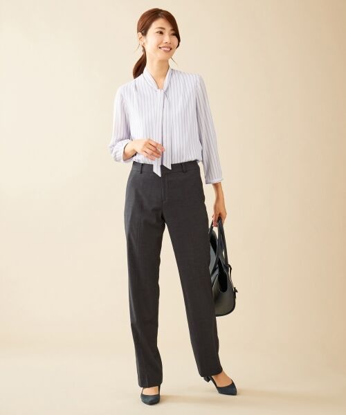 J.PRESS / ジェイプレス トップス | ステッチストライププリント ブラウス | 詳細17