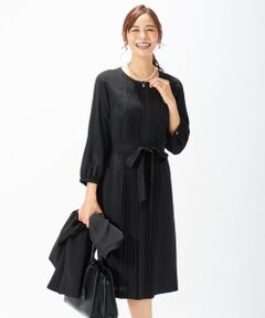 J.PRESS / ジェイプレス ミニ丈・ひざ丈ワンピース | ノルディス ジョーゼット ワンピース