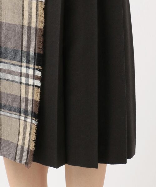 【セール】 【LOCHCARRON】ロキャロンチェック巻き スカート （ミニ・ひざ丈スカート）｜J.PRESS / ジェイプレス ファッション