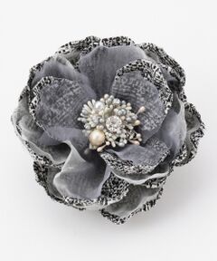 J.PRESS / ジェイプレス ブローチ・コサージュ | ファンシーツイード コサージュ