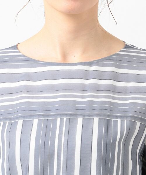 J.PRESS / ジェイプレス Tシャツ | Sheer Dobby Stripe カットソー | 詳細20