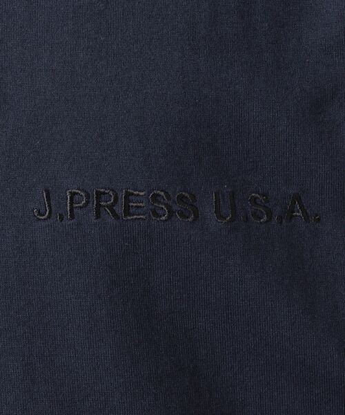 J.PRESS / ジェイプレス Tシャツ | 天竺刺繍 ロングTシャツ | 詳細5
