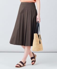 J.PRESS / ジェイプレス ミニ・ひざ丈スカート | 【洗える】60／2コットンナイロンシルキーローン スカート