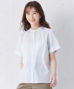 J.PRESS / ジェイプレス トップス | 【洗える】BEZ TESTIL社空羽ストライプ? ブラウス