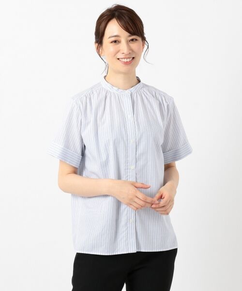 J.PRESS / ジェイプレス トップス | 【洗える】BEZ TESTIL社空羽ストライプ? ブラウス | 詳細12