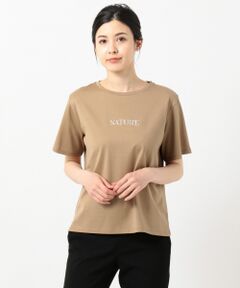 【洗える】エンブロイダリーTee カットソー