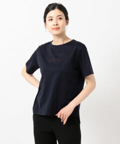 【洗える】エンブロイダリーTee カットソー