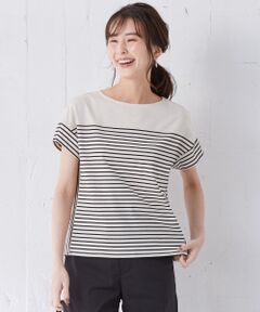 J.PRESS / ジェイプレス Tシャツ | 【洗える】デラヴェボーダー Tシャツ