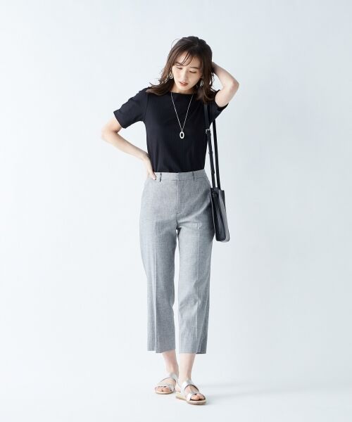 J.PRESS / ジェイプレス その他パンツ | 【洗える】YUNSA綿麻チェック パンツ | 詳細2