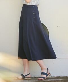 J.PRESS / ジェイプレス ミニ・ひざ丈スカート | 【洗える】マルソースパンボイル スカート