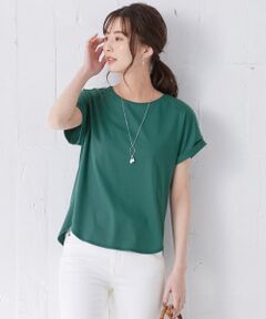 【UVケア・消臭効果・接触冷感】コンパクトコットンスムース 半袖Tシャツ