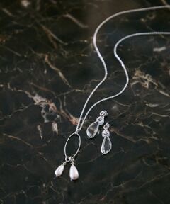 J.PRESS / ジェイプレス ネックレス・ペンダント・チョーカー | 【イヤリングセット】ジョイントネックレス