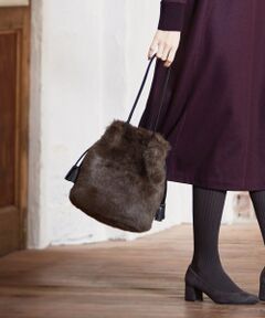 【2WAY】ECO FUR バッグ