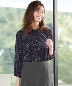 J.PRESS / ジェイプレス トップス | 【洗える】カットジャカード ブラウス