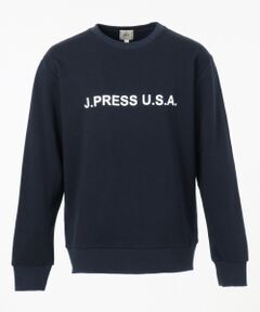 【J.PRESS LOGO】クルーネックトレーナー