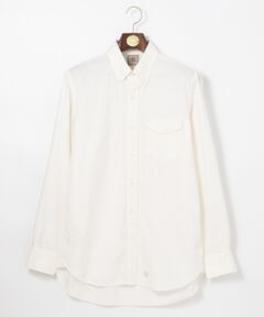 J.PRESS / ジェイプレス トップス | ソリッドヤーン サテンネル パチフラシャツ / ボタンダウン