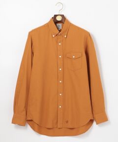 J.PRESS / ジェイプレス トップス | ソリッドヤーン サテンネル パチフラシャツ / ボタンダウン