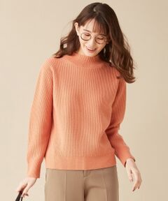 J.PRESS / ジェイプレス ニット・セーター | 【洗える】ウールブレンド片畦 ニット