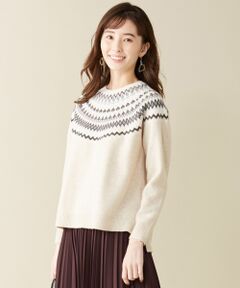 J.PRESS / ジェイプレス ニット・セーター | 【洗える】フェアアイル ニット