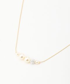 J.PRESS / ジェイプレス ネックレス・ペンダント・チョーカー | 【スワロフスキー】ショートパールネックレス