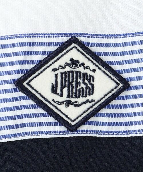 J.PRESS / ジェイプレス カットソー | 【110-130cm】40/2天竺ﾌﾞﾛｯｷﾝｸﾞTｼｬﾂ | 詳細17