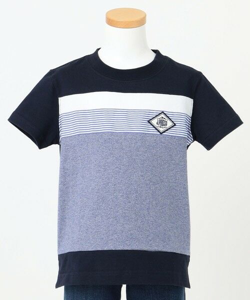 J.PRESS / ジェイプレス カットソー | 【110-130cm】40/2天竺ﾌﾞﾛｯｷﾝｸﾞTｼｬﾂ | 詳細25