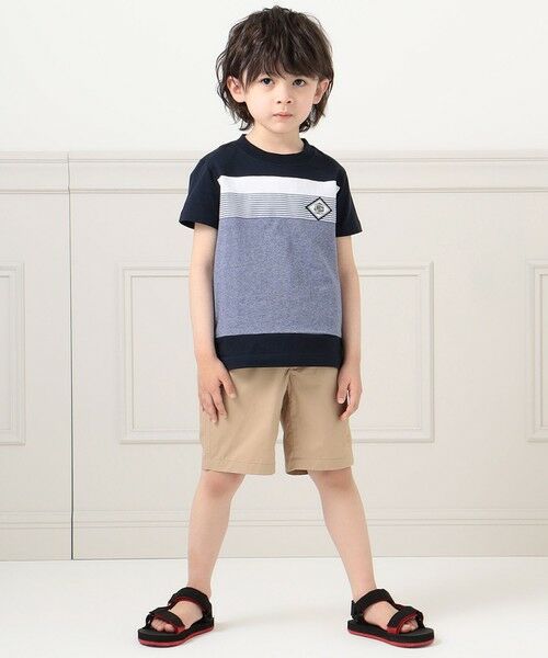 J.PRESS / ジェイプレス カットソー | 【110-130cm】40/2天竺ﾌﾞﾛｯｷﾝｸﾞTｼｬﾂ | 詳細22