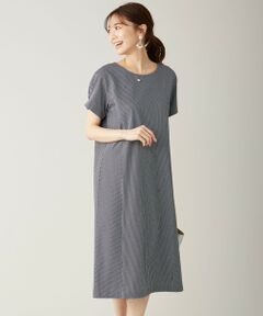 J.PRESS / ジェイプレス ロング・マキシ丈ワンピース | 【抗菌防臭・吸水速乾】サッカージャージー ワンピース