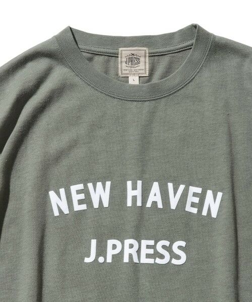 J.PRESS / ジェイプレス カットソー | 【リサイクル天竺】フロッキーTシャツ | 詳細2