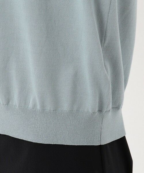 J.PRESS / ジェイプレス ニット・セーター | 【UVカット・洗える】Functional Cotton Blend 袖レース ニット | 詳細14