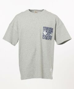 【Reyn Spooner】ラハイナセイラーリバースプリントポケット Ｔシャツ