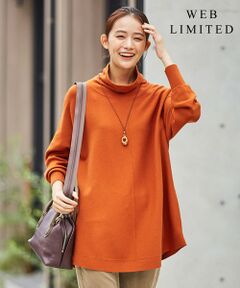 【WEB限定カラーあり・洗える】KATE WOOL チュニック ニット