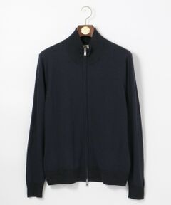 【Australian Merino Wool】フルジップカーディガン ニット